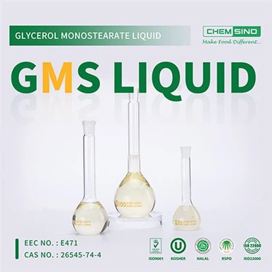 Emulgator GMS Glycerol Monostearate Flydende Form