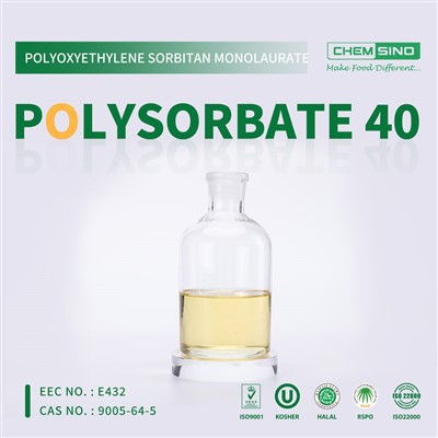 Få de bedste emulgeringsresultater med Polysorbates Flydende Polysorbate 40 CAS NO.9005-66-7