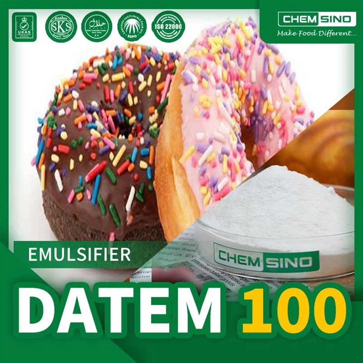 DATEM 100 % brugt i veganske og vegetariske produkter som et alternativ til animalske emulgatorer