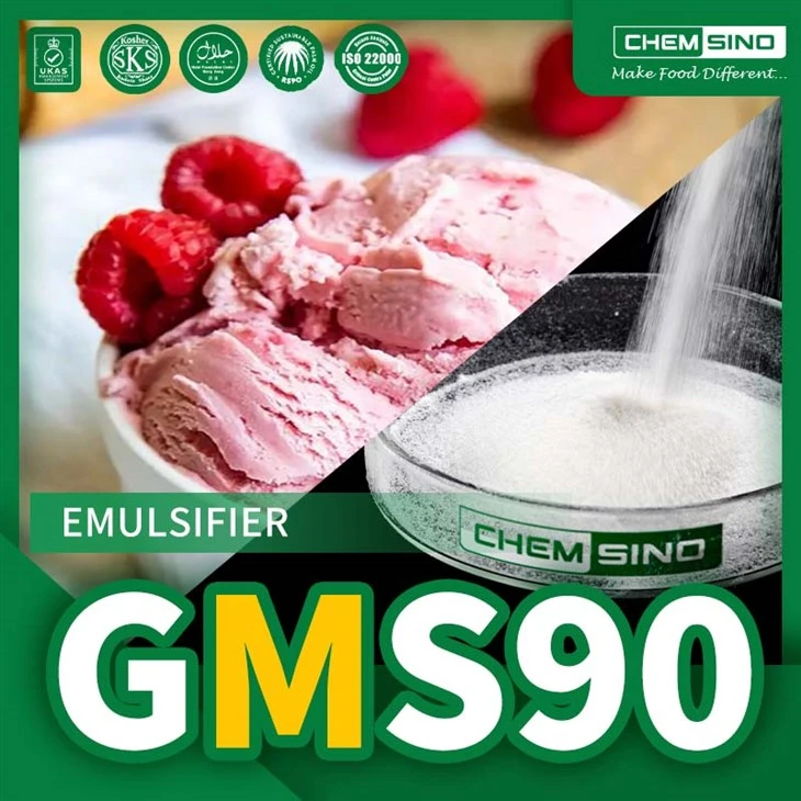 Destilleret monoglycerid Power GMS Høj renhed Over 90 procent