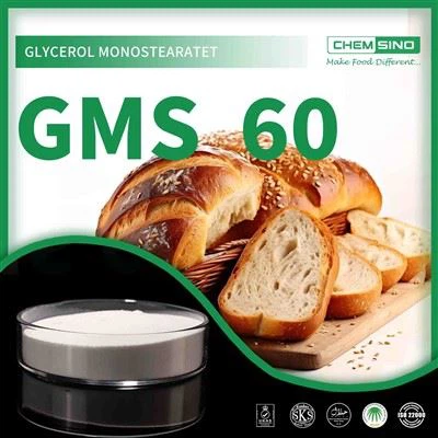 E471 Glycerolmonostearat CAS-nr.31566-31-1 GMS 60 Powder