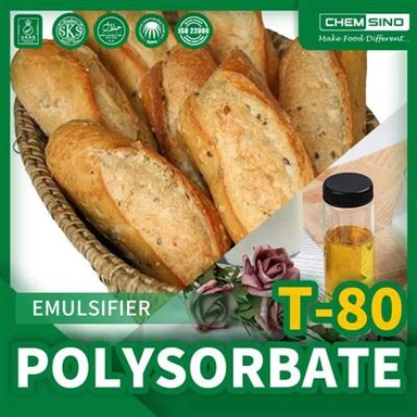 Emulgator polysorbat 80 brugt til kosmetik brugt til Pharma CAS-nr. 9005-65-6