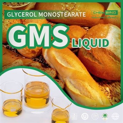 Gratis prøver CAS-nr. 26545-74-4 Glycerol Monostearate GMS Liquid